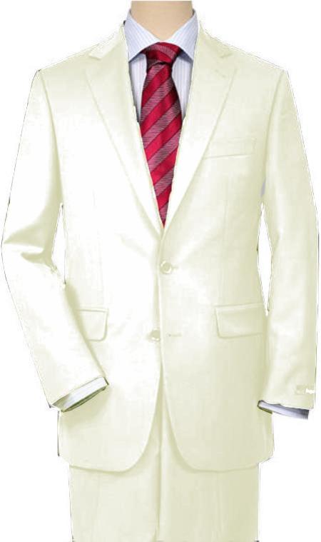 Mix and Match Suits Ivory Quality Total Comfort Suit Separate Any Size Jacket & Any Size Pants