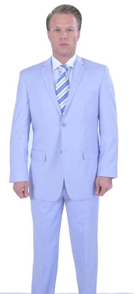 Colorful 2 Piece Affordable Cheap Priced Business Suit Clearance Sale Online Sale - Lavender ~ Lila