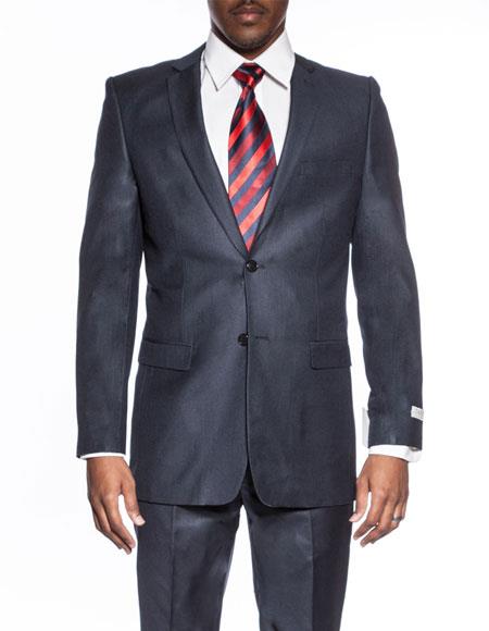 Extra Slim Fit Suit Mens Dark Navy Blue Suit For Men extra slim fit wedding prom 2026 skinny suit