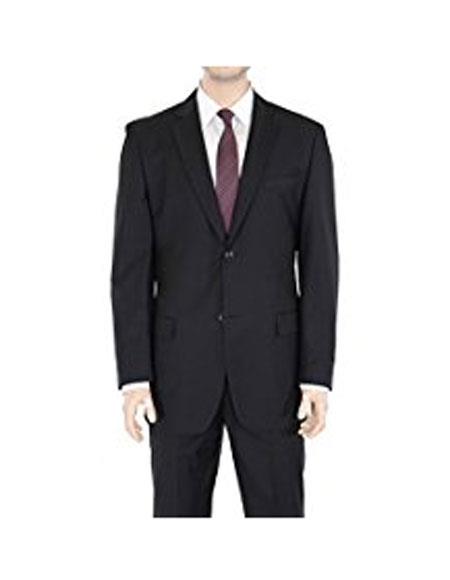 Men's 2 Button Dual Side Vents  Black Suit (We have more Braveman suits Call 1-844-650-3963 to order) main image 0