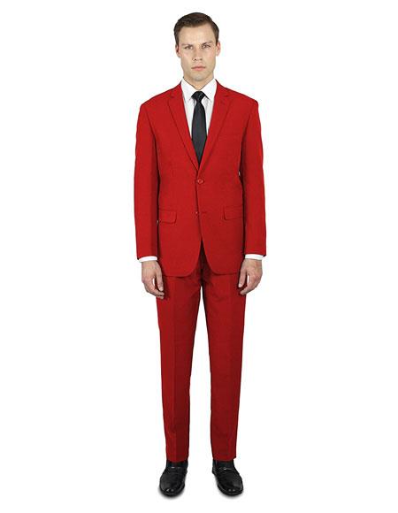 Festive Colorful Red 2020 New Formal Style Wedding Prom 2026 Best Fashio Suits For Men Online