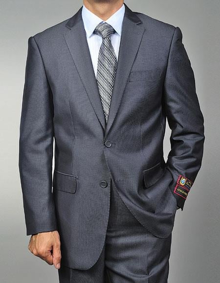 Giorgio Fiorelli Suit Men's Teakweave Two Buttons Authentic Giorgio Fi ...