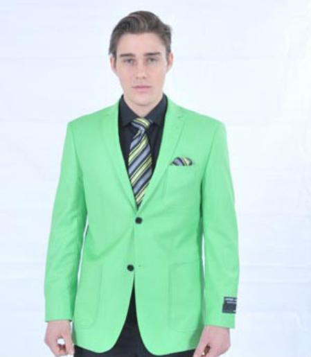 Mens Fitted Premium lime mint Green Blazer Cheap Priced Unique Fashion Designer Mens Dress blazers Sale