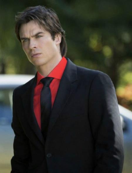 Men's Black Suit Black Shirt Black Tie Combination Package Combo ~ Combination Deal main image 1