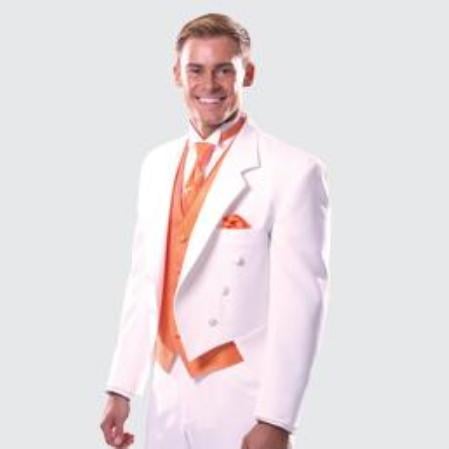 White Notch Full Dress by Erik Lawrence mensusa