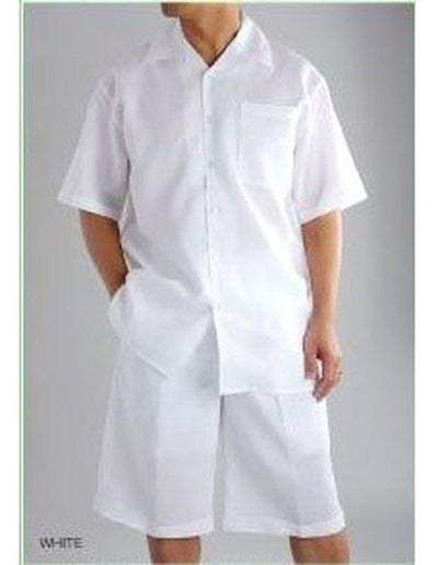 Mens White Linen Shirt