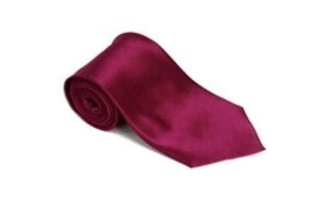 Wildaster 100% Silk Solid Necktie With Handkerchief Buy 10 of same color Tie For $25 Each-Men's Neck Ties - Mens Dress Tie - Trendy Mens Ties mensusa