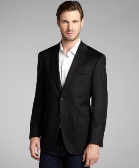 Cashmere Black Blazer
