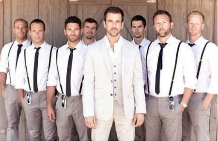 Mens Suits Los Angeles Why Rent To Setup The Group - Call: 3104300939 White One Button Wedding Suits for Men