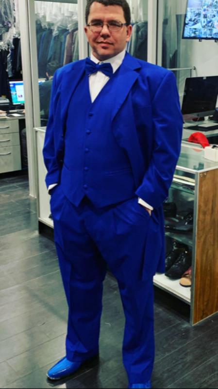 Men's Dark Blue Suit