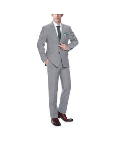 Renoir Suits - Renoir Fashion Verno Mens  Black Besom Two Pockets Slim Fit 2-Piece Tuxedo main image 0