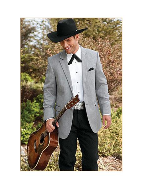 Country Tuxedos Mens Cowboy Traje Vaquero Tuxedos