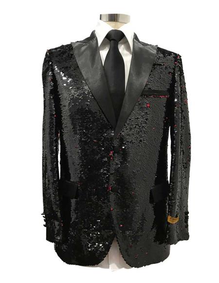 Men's Peak Label Black