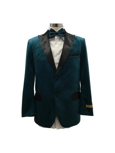 Men's Two Button Prussian Suit