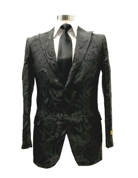 Men's Peak Label Black