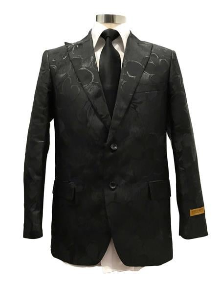 Men's Peak Label Black