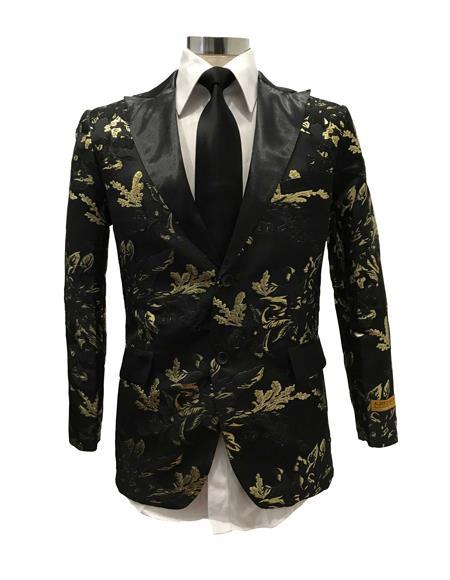 Men's Peak Label Black