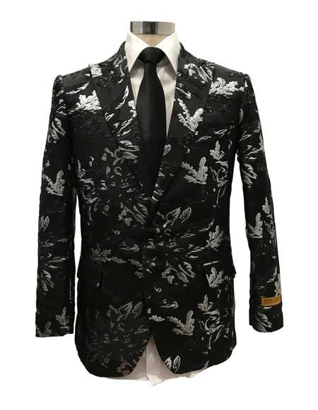 Men's Peak Label Black