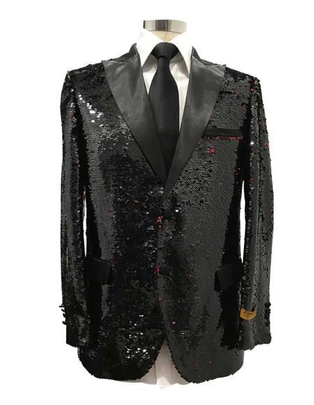 Men's Peak Label Black