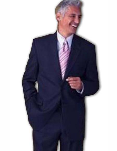 Men's Suits Clearance Sale Dark Navy Blue