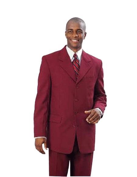 Men's Suits Clearance Sale Wine Burgundy ~ Maroon Suit