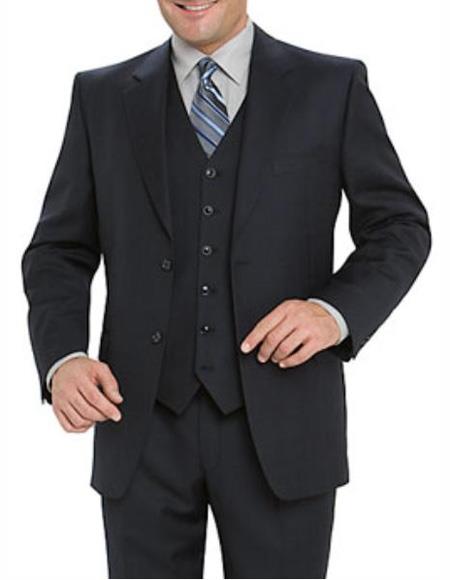 Men's Suits Clearance Sale Dark Navy Blue
