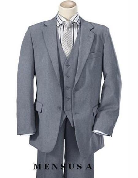 Men's Suits Clearance Sale Mid Gray