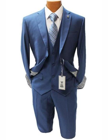 Men's Two Button Suit