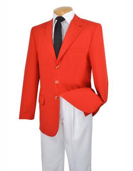 Men's Lucci Suit Blazer Cheap Priced Designer Fashion Dress Casual Blazer On Sale Blazer Red