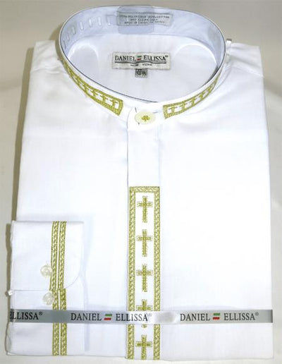 White And Gold Shirt