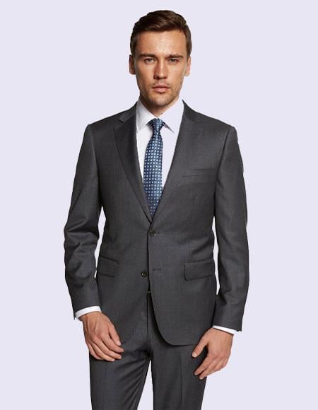 Giorgio Fiorelli Menâ€™s Medium Gray Suit