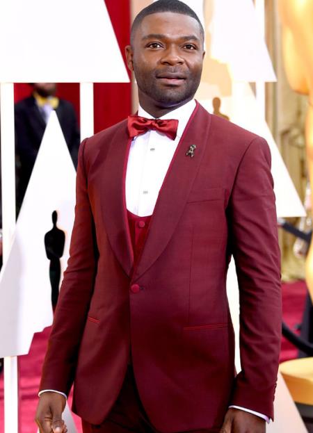 David Oyelowo Oscar Red Carpet Tuxedo