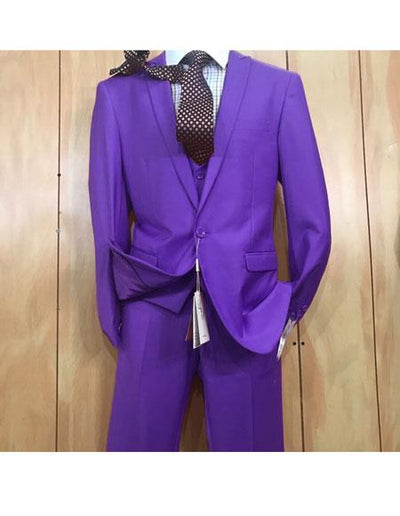 Boys Purple Suits