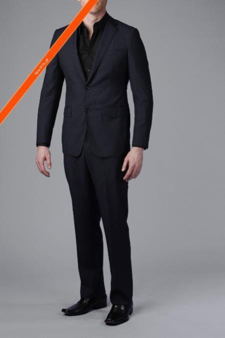 2 Button Style Graduation Suit For boy / Guys Navy