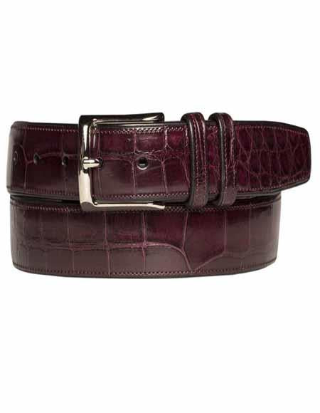 Mezlan Alligator Belt