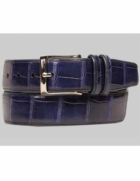 Mezlan Alligator Belt