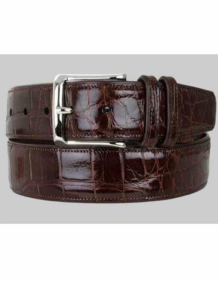 Mezlan Alligator Belt