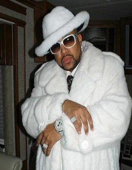 White Pimp Faux Fur Coat - White Pimp Coat — Menssuitsatlanta