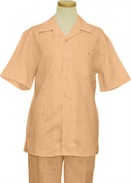 Linen Walking Suit Natural