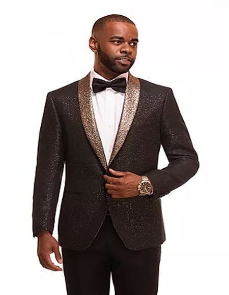 Fashion Prom 2026 - Wedding Suits & Tuxedo Shawl Collar Tuxedo For Men