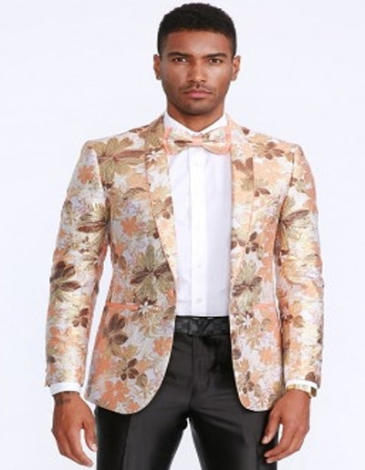 Black Floral Blazers
