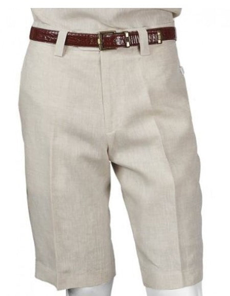 Men's Linen Pants Oatmeal