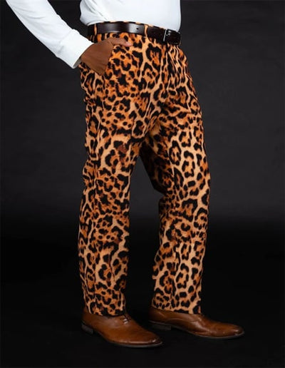 Mens Leopard Pants