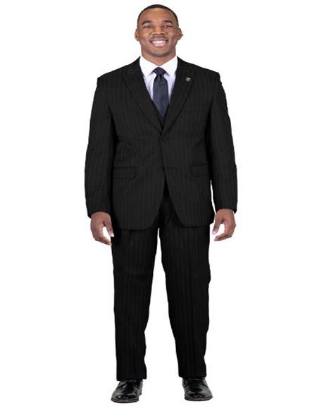 Cheap Plus Size Mens Light Grey Suit For Big Men Online - Big and Tall Sizes main image 1