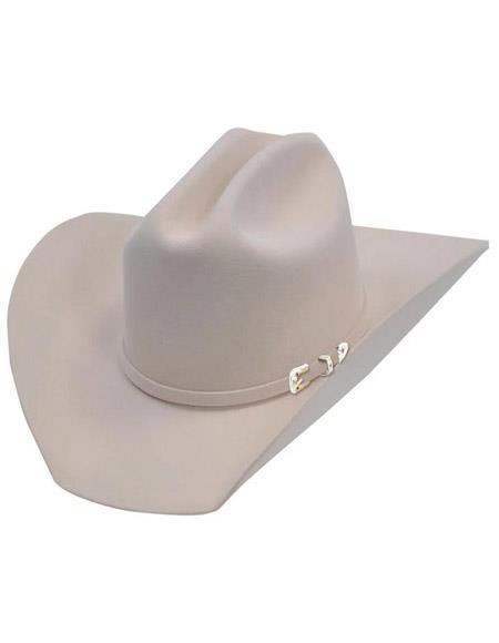 BEAVER FELT Castor (made from felted beaver fur) Los Altos Hats-Valentin Style Cowboy Hat 10x Available Los Altos Hats