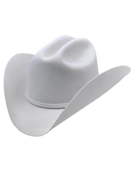 BEAVER FELT Castor (made from felted beaver fur) Los Altos Hats-Valentin Style Cowboy Hat 10x Available Los Altos Hats