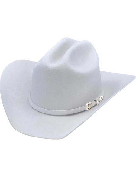BEAVER FELT Castor (made from felted beaver fur) Los Altos Hats-Valentin Style Cowboy Hat 10x Available Los Altos Hats