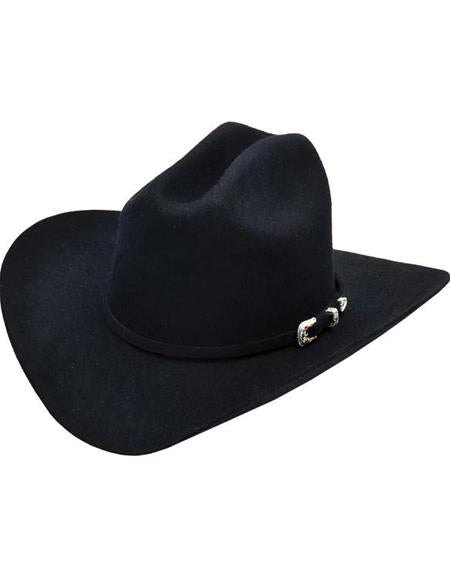 BEAVER FELT Castor (made from felted beaver fur) Los Altos Hats-Valentin Style Cowboy Hat 10x Available Los Altos Hats