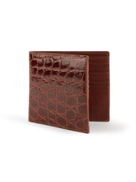 Men's Alligator Hipster Cognac