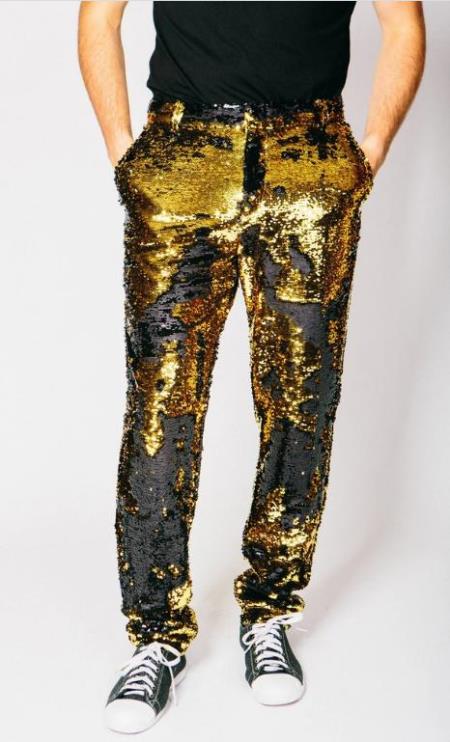 Men's Sequin Pants